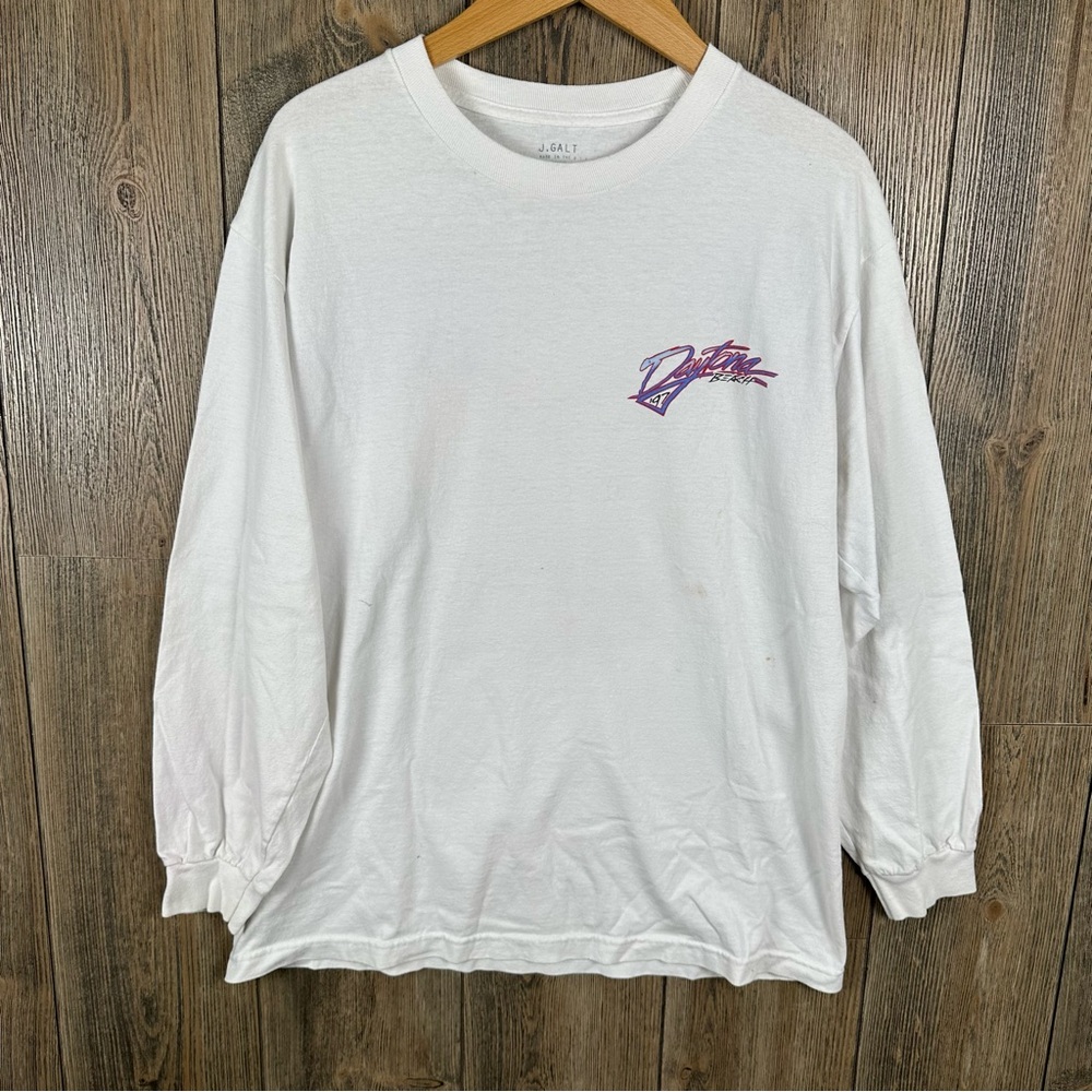 John Galt Brandy Melville Daytona Beach '97 Long Sleeve T-Shirt One Size - Picture 2 of 8